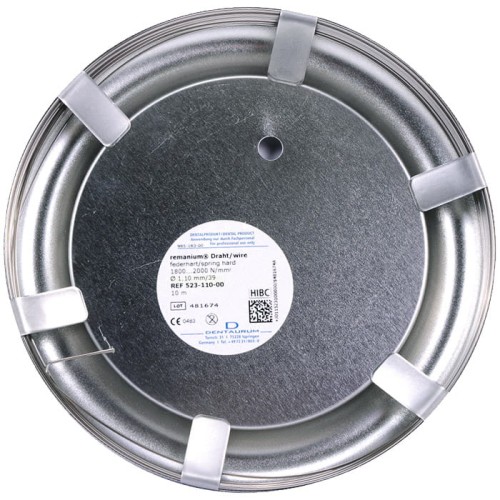 Drut Remanium okrągły sprężysto-twardy 1,1mm