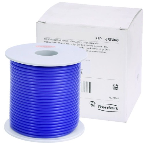 Drut woskowy średnio twardy 4,0mm Geo Renfert