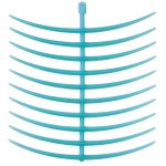 Woskowe szablony GEO do klamer okrężnych 200szt