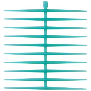 Woskowe szablony GEO klamry okrężne proste 200szt