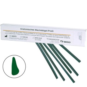 Woskowe profile łuku podjęzykowego Bego 15szt