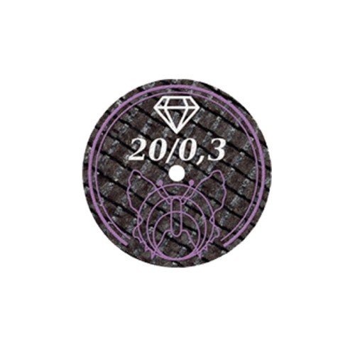 Tarcza zbrojona Motyl 20/0,3BF do ceramiki wzmocn.