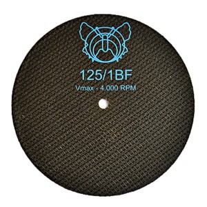 Tarcza zbrojona Motyl duża na polerkę 125/1,0 BF