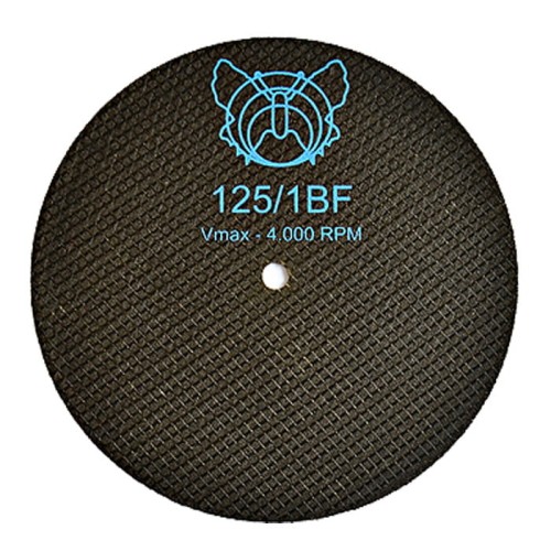 Tarcza zbrojona Motyl duża na polerkę 125/1,0 BF
