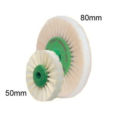 Szczotka 80mm do akrylu biała Abraso-Soft Bredent