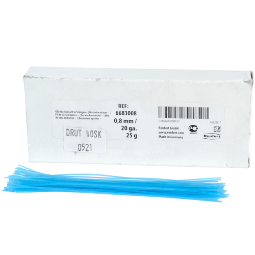 Drut woskowy w prętach 0,8mm Geo Renfert