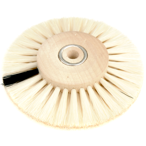 Szczotka 80mm 4-rzędowa zbieżna twarda biała