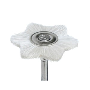 Szczotka gwiazdka b. miękka biała 112St/23mm