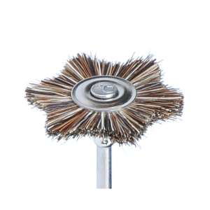 Szczotka gwiazdka śr. twarda szara 109St/23mm