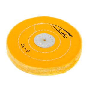 Szmaciak muślinowy przeszywany żółty 130x15mm