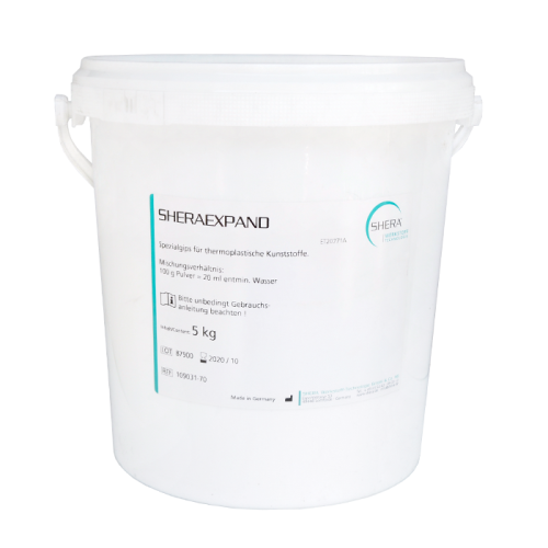 Gips IV kl. biały SHERAEXPAND do acetali  5kg