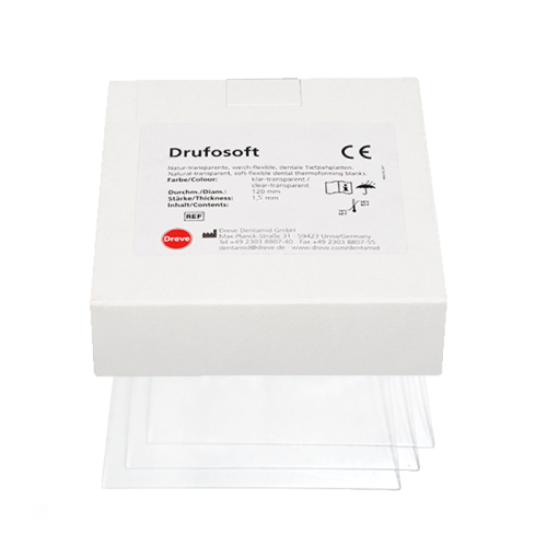 Folia 1,5mm Drufosoft kwadratowa 125x125mm