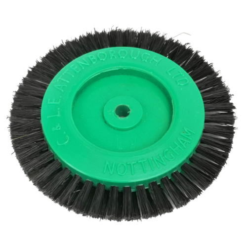 Szczotka 70mm 1-rzędowa plastik twarda czarna