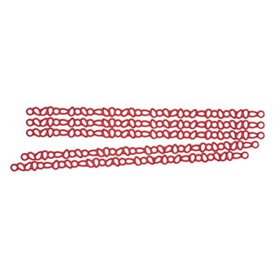 Woskowe retencje okrągłe nieregularne Bego 1szt.