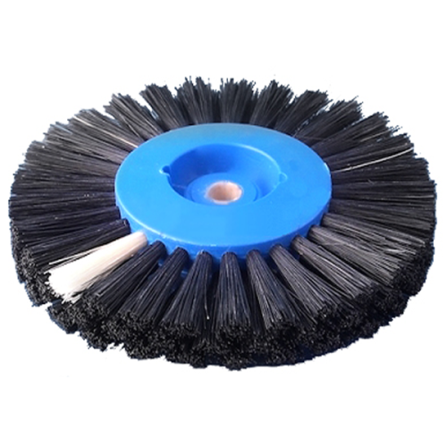 Szczotka 80mm 4-rzędowa plastik twarda czarna