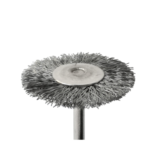 Szczotka stalowa na mandreli A014 21mm