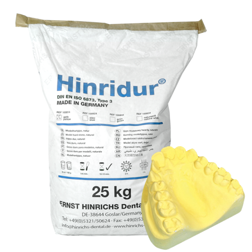 Gips III kl. żółty Hinridur  25kg