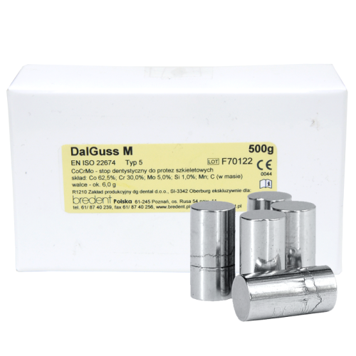 Dalguss M metal bezniklowy na szkielety 500g