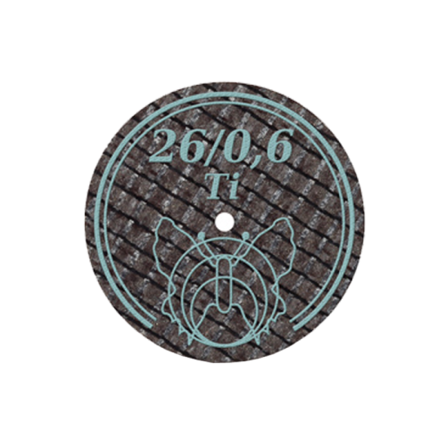Tarcza zbrojona Motyl 26/0,6BF Ti
