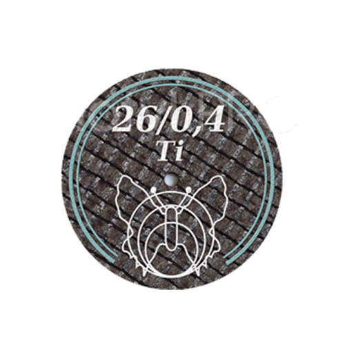 Tarcza zbrojona Motyl 26/0,4BF Ti