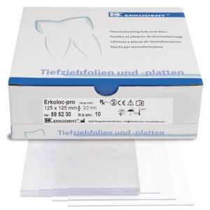 Folia 3,0mm Erkoloc-pro kwadratowa 125x125mm 10szt