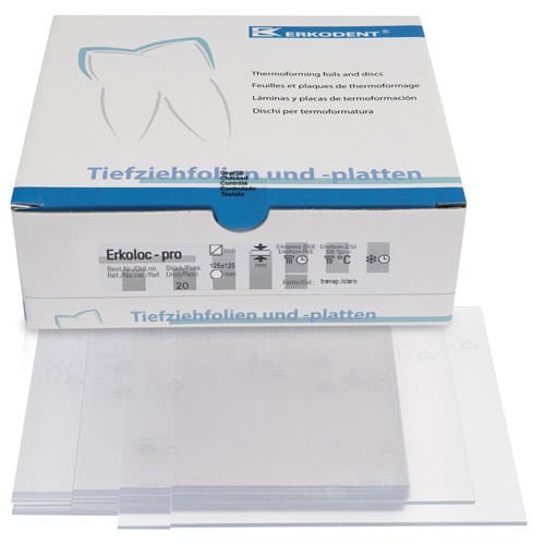 Folia 2,0mm Erkoloc-pro kwadratowa 125x125mm 10szt