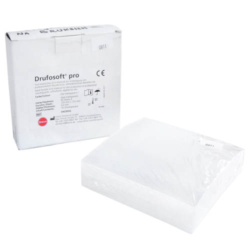 Folia 3,0mm Drufosoft pro (bruksizm) 125x125mm 10x