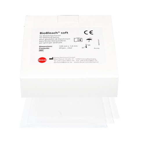 Folia 1,0mm BioBleach Soft kwadrat.125x125mm 20szt
