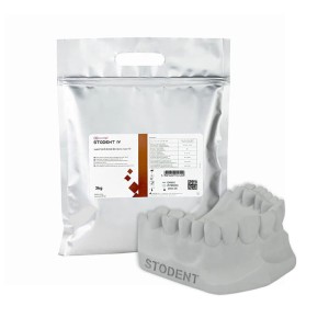 Gips IV kl. popielaty - truskawka Stodent 3kg
